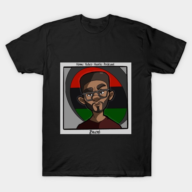 HVHPodcast - Brent (Drawn by: pdmac779) T-Shirt by HVHPodcast